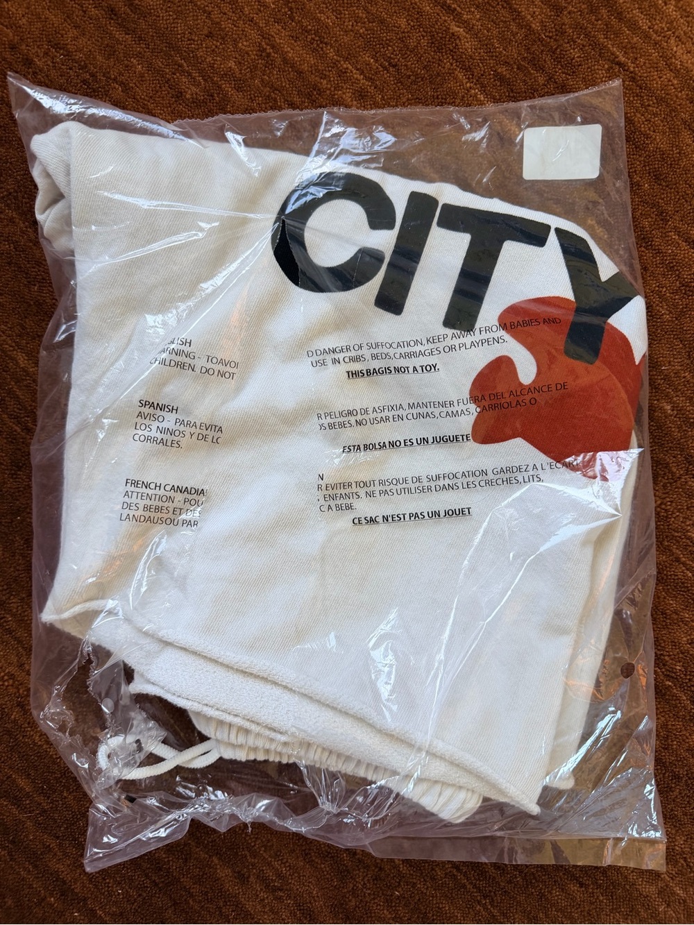 Freecity Cutoffs in Superwhite - Picture 3 of 7